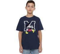 Mickey Mouse Classic Walk - Camiseta Unisex para niños, Azul Marino, 9-10 años, Azul Marino, 9-10 años