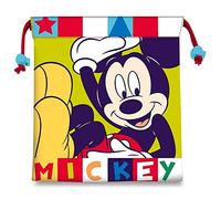 Mickey Mouse Comida Bolsas Fiambreras bento-Porta Alimentos Artículos para el hogar Unisex Adulto, Metal, Multicolor (Multicolor), 20 cm
