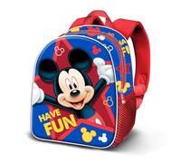 Mickey Mouse Disney Stars-Mochila 3D Elite, Azul 25 x 30 cm, Capacidad 7 L