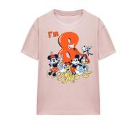 Mickey Mouse & Friends Camiseta Diseño Grupo Vintage 8vo Cumpleaños (TV25365)