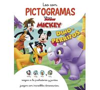Mickey Mouse Funhouse. Leo Con Pictogramas. Dino-perritos
