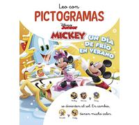 Mickey Mouse Funhouse. Leo con pictogramas. Un día de frío en verano (Disney. Lectoescritura) (Aprendo con Disney)