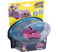 Mickey Mouse- Mini Vehículos: Minnie's Pink Lightning, Multicolor (IMC Toys 182851)