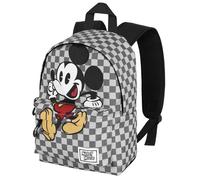 Mickey Mouse Move-Mochila HS Fan Pequeña, Gris, 25 x 35 cm, Capacidad 12 L