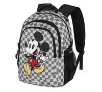 Mickey Mouse Move-Mochila Running Plus, Gris, 34 x 46 cm, Capacidad 32 L
