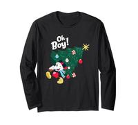 Mickey Mouse Oh Boy Navidad Manga Larga