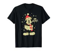 Mickey Mouse Oh Joy Navidad Camiseta
