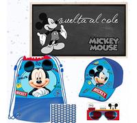 Mickey Mouse PK1064 2018 Mochila Infantil, 25 cm, Azul