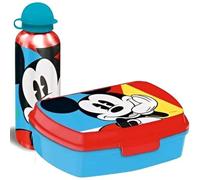 MICKEY MOUSE Set de sandwichera y cantimplora Aluminio