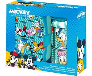 MICKEY MOUSE Set de sandwichera y cantimplora Aluminio