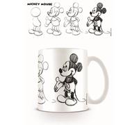 Mickey Mouse (Sketch Process) 11oz/315ml Mug Multicolore 1 Unité (Lot de 1)