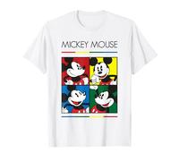 Mickey Mouse Square Colour Camiseta