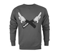 Mickey Mouse Sudadera oficial con brazos cruzados para hombre (NS4991)