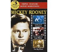 Mickey Rooney: Triple Feature (Clam) [Reino Unido] [DVD]