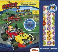 Mickey y los Superpilotos. Aventura en Italia: Mi primer libro de cuentos, actividades y pegatinas (Disney. Mickey)