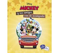 Mickey y sus amigos van de acampada. Te cuento, me cuentas (Cuentos Disney) (Aprendo con Disney)