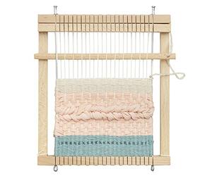 Micki Marco para Niños - Juego de Manualidades Con Hilo y Aguja de Tejer - para Niños de 3 Años y Mayores - Telar Cuadrado