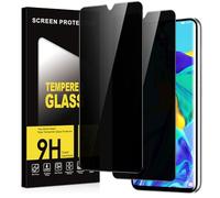 Micnkifo Protector Pantalla Privacidad para Huawei P30 2 Piezas,Anti Espía Cristal Templado,Anti-Espía Vidrio Película,9H Dureza,Anti-Arañazo,Sin Burbujas,Privacy Screen Protector