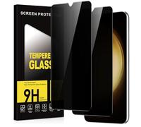 Micnkifo Protector Pantalla Privacidad para Samsung Galaxy S23 5G 2 Piezas,Anti Espía Cristal Templado,Anti-Espía Vidrio Película,9H Dureza,Anti-Arañazo,Sin Burbujas,Privacy Screen Protector