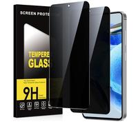 Micnkifo Protector Pantalla Privacidad para Xiaomi Redmi Note 12 Pro 4G/5G 2 Piezas,Anti Espía Cristal Templado,Anti-Espía Vidrio Película,9H Dureza,Anti-Arañazo,Sin Burbujas,Privacy Screen Protector
