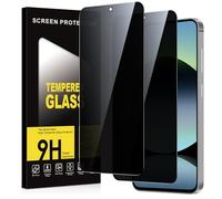 Micnkifo Protector Pantalla Privacidad para Xiaomi Redmi Note 14S 2 Piezas,Anti Espía Cristal Templado,Anti-Espía Vidrio Película,9H Dureza,Anti-Arañazo,Sin Burbujas,Privacy Screen Protector