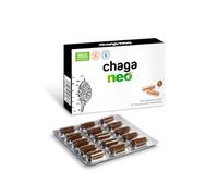 Mico NEO | Chaga Neo | Extracto Seco de Chaga | Hongo Siberiano | Complemento Alimenticio para Favorecer el Sistema Inmunológico | 60 Cápsulas