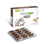 MICO NEO | NGF | 60 Cápsulas | Favorece el Rendimiento Cognitivo | Con Bacopa, Melena de león, Reishi, Cordyceps y Camu-Camu | Hongos de Agricultura Ecológica