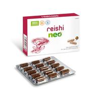MICO NEO - Reishi NEO - Complemento Alimenticio 60 Cápsulas - Aumentar Defensas y Proporcionar Energía Diaria - A Base de Reishi Camu-Camu y Vitamina C - Apto Vegetarianos - Tomar 1 o 2 al día
