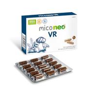 Mico NEO | VIR | Hongos de Agricultura Ecológica | Microgránulos NEO | Apto para Vegetarianos | Sin Gluten ni Derivados Lácteos | 60 Cápsulas | Tomar 1 o 2 Cápsulas al Día