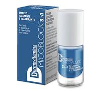 Micoblock 3 en 1 Esmalte onicomicosis - Azul - Esmalte curativo para uñas - Trata las micosis uñas pies - 5 ml - 16 colores - Dermovitamina