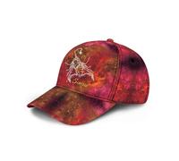 Micoklinlin Gorra de Constelación Mujeres Hombres Gorra de Béisbol Clásica Gorras de Béisbol Gorra Ajustable, Escorpio., Talla única
