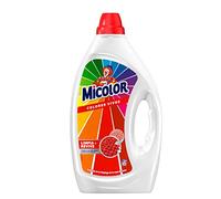 Micolor Gel Colores Vivos (35 lavados), detergente líquido para lavadora con tecnología recupera colores, jabón para ropa de color