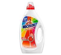 Micolor Gel Colores Vivos (37 lavados), detergente líquido para lavadora con tecnología recupera colores, jabón para ropa de color