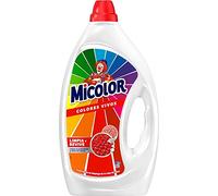 Micolor Gel Colores Vivos (52 lavados), detergente líquido para lavadora con tecnología recupera colores, jabón para ropa de color