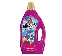 Micolor Gel Frescor Duradero (28 lavados), detergente líquido para lavadora con sistema neutralizador de olor, ideal para prendas sintéticas, jabón para ropa