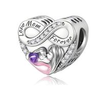 Micoo Charms de plata de ley 925 para pulseras y collares Pandora, colección de aventuras de viaje: avión, pasaporte, ojo maligno y mariposa, regalos de vacaciones para mujeres, Plata de ley, Circonia