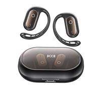 Micool Auriculares de traducción AI Bluetooth 5.4, auriculares abiertos con batería de 60 horas y sonido HD para una comunicación multilingüe sin problemas