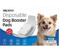 MICOOYO Almohadillas desechables para perros - Almohadillas de refuerzo para perros masculinos y femeninos, almohadillas superabsorbentes para perros de época, almohadillas para adaptarse a la mayoría