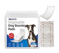 MICOOYO Forro de pañales desechables para perros, almohadillas elevadoras para perros y almohadillas para pañales