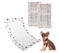MICOOYO Forros de pañales para perros, almohadillas de pañales para perros, almohadillas de refuerzo desechables para perros, almohadillas de período para perros, banda para el vientre, insertos de