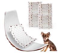 MICOOYO Forros de pañales para perros, almohadillas desechables para perros, almohadillas para orejas de período para perros, banda para el vientre, insertos de pañales para perros machos (patas, XS,