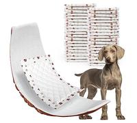 MICOOYO Forros de pañales para perros, almohadillas desechables para perros, almohadillas para orejas de período para perros, forro de pañales para perros con banda para el vientre, insertos de