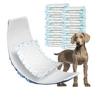 MICOOYO Forros de pañales para perros, almohadillas desechables para perros, almohadillas para orejas de período para perros, forro de pañales para perros con banda para el vientre, insertos de