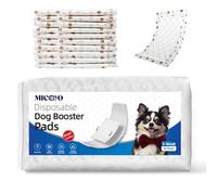 MICOOYO Pañales desechables para perros, almohadillas elevadoras para perros machos y hembras, almohadillas para pañales para pañales y pantalones (XS-100)