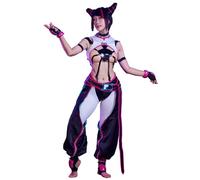 Micotaku Street Fighter 6 Officially Licensed Juri Han Cosplay Costume Full Set Halloween Costume
