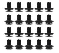 Micpointik 20 remaches de clip negro para Mercedes Sprinter Vito Tapacubos revestimiento interior de puerta 8 mm orificio 20 mm precinto A 0009913940 sujetadores de plástico
