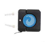 Micpointik Cabeza de bomba peristáltica miniatura autocebante para bomba de vacío ABS metal para motor paso a paso 42 OEM instalación negra de fluidos (bomba)