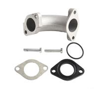 Micpointik Colector de admisión Carburador VM22 Metal para Honda gx200 para Predator 212cc 196cc GoKart para Mini Bike con juntas y tornillos