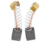 Micpointik Escobillas de carbón para Parkside PHKS1450 T38 E109, 18,5 x 13,8 x 6,2 mm, de carbón puro, con cable y muelle para sierra circular y martillo perforador, 2 unidades