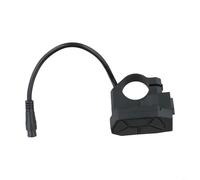 Micpointik Interruptor de control para scooter eléctrico, 7 funciones, 6 pines, impermeable, faro, claxon, intermitente, botón de manillar para conducción al aire libre, color negro